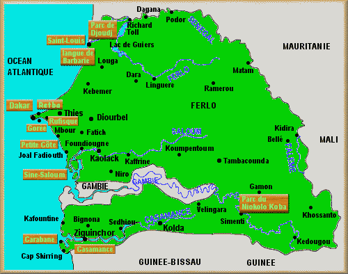 LE  SENEGAL , PAYS  DE VALEURS ET DE PRESTIGES