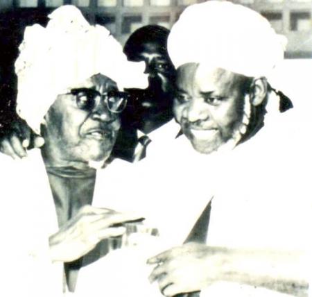 Serigne Fallou Mback� et Baye Niass